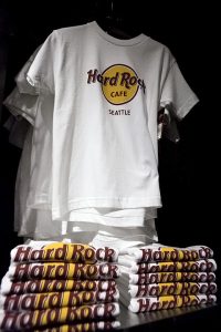 The Hard Rock Cafe's iconic T-shirt (photo: Alex Crick)