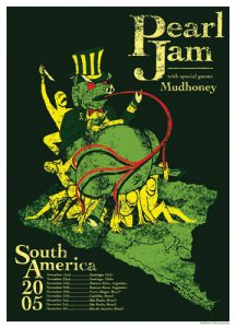 Pearl Jam poster (Ames Brothers)
