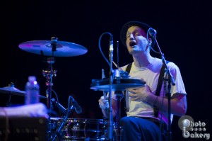 121205_lumineers_023 Drummer Jeremiah Fraites (photo: Jim Bennett)
