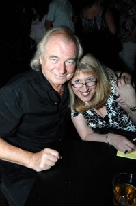 Alan White of Yes and Carla DeSantis of rockrgrl.com