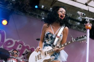 Katy Perry at the Bumbershoot Mainstage (Christopher Nelson photo)