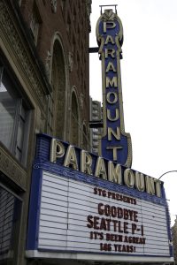 Paramount Theatre sign