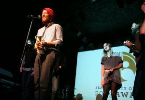 Robin Pecknold of Fleet Foxes and sister Aja Pecknold (photo credit: Jackie Canchola)