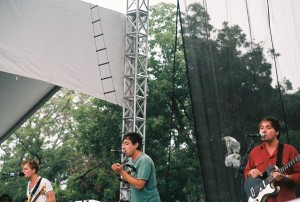 Grizzly Bear Saturday at Dell stage (photo credit: Mark Stock)