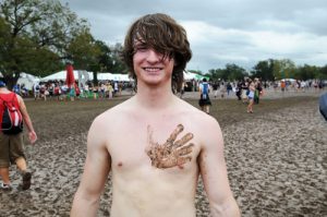 A muddy ACL fan (photo credit: Jack Edinger)