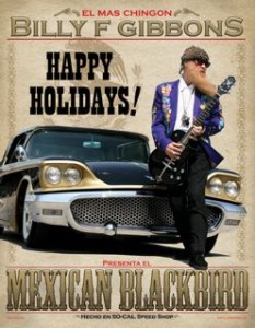 Billy Gibbons' holiday card