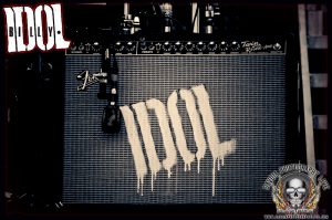 Billy Idol logo (photo: Mike Savoia)