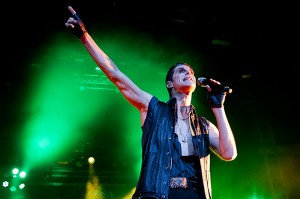 Jane's Addiction performing at Bumbershoot Music and Arts Festiv Perry Farrell of Jane's Addiction (photo: Alex Crick)