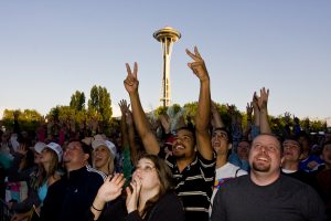 Bumbershoot fans (photo: Christopher Nelson)