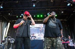 Killer Mike + El-P on Saturday (photo: Jim Bennett)