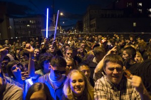 Crowd at Friday's CHBP (photo: Jim Bennett)