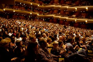 eddievedder02 Audience at Benaroya Hall (photo: Christopher Nelson)