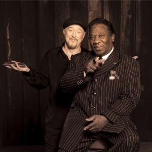 Kim Wilson (left) and Mud Morganfield (photo: Sam Holden)