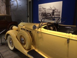 1936 Packard V-12 dual-cowl convertible (photo: Gene Stout)