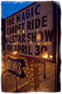 Marquee at the Hard Rock Cafe (photo: Mike Savoia)