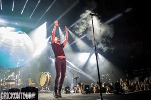 Imagine Dragons @ Key Arena Dan Reynolds of Imagine Dragons (photo: Alex Crick)