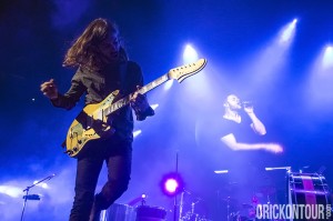 Imagine Dragons @ Key Arena Wayne Sermon of Imagine Dragons (photo: Alex Crick)