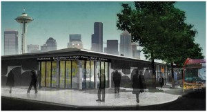 kexp-music-library-nw-corner KEXP exterior view (image: SkB Architects)