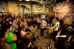 The Black Angels at KEXP showcase (photo: Christopher Nelson)