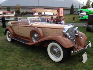 1933 Chrysler LeBaron-bodied phaeton (photo: Gene Stout)