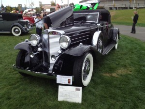 1933 Marmon V-16 convertible coupe (photo: Gene Stout)