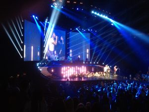 Lady Antebellum on stage (photo: Gene Stout)