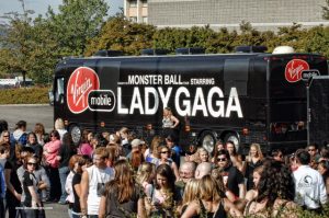 Lady Gaga bus