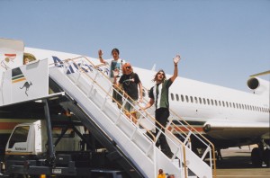 Nirvana in Australia, 1992 (photo: Shelli Hyrkas)