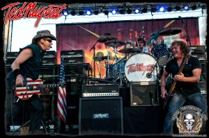 Ted Nugent band (photo: Mike Savoia)