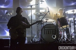 Pixes @ Paramount Theatre Black Francis (L) and David Lovering of The Pixies (photo: Alex Crick)