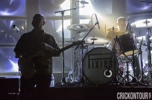 Black Francis (L) and David Lovering of The Pixies (photo: Alex Crick)