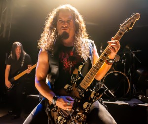 Michael Wilton of Queensryche in London (photo: John Brott)