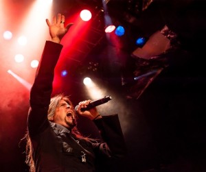 Todd La Torre of Queensryche in London (photo: John Brott)