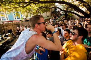 Macklemore at SXSeattle showcase (photo: Christopher Nelson)