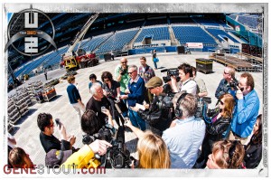 U2 tour production manager Jake Berry (photo: Mike Savoia)