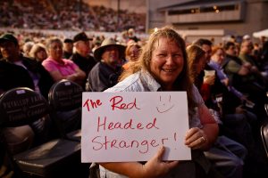 Willie Nelson fan (photo: Christopher Nelson)