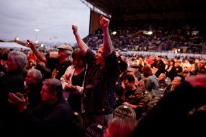 Willie Nelson fans (photo: Christopher Nelson)