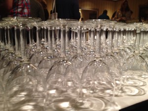 wine-glasses-at-wbc12 Wine glasses at a tasting (photo: Gene Stout)